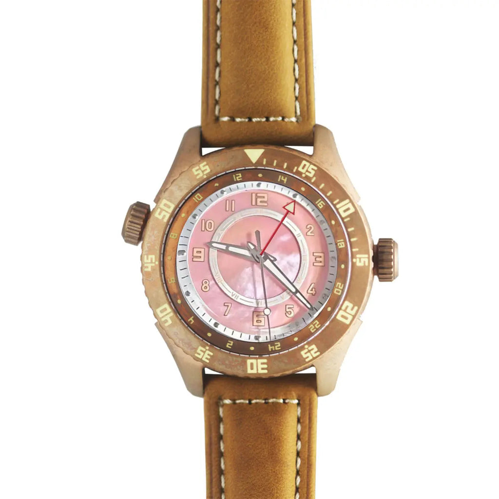 GMT Automatic mechanical stainless steel /bronze diving watch sidaxin