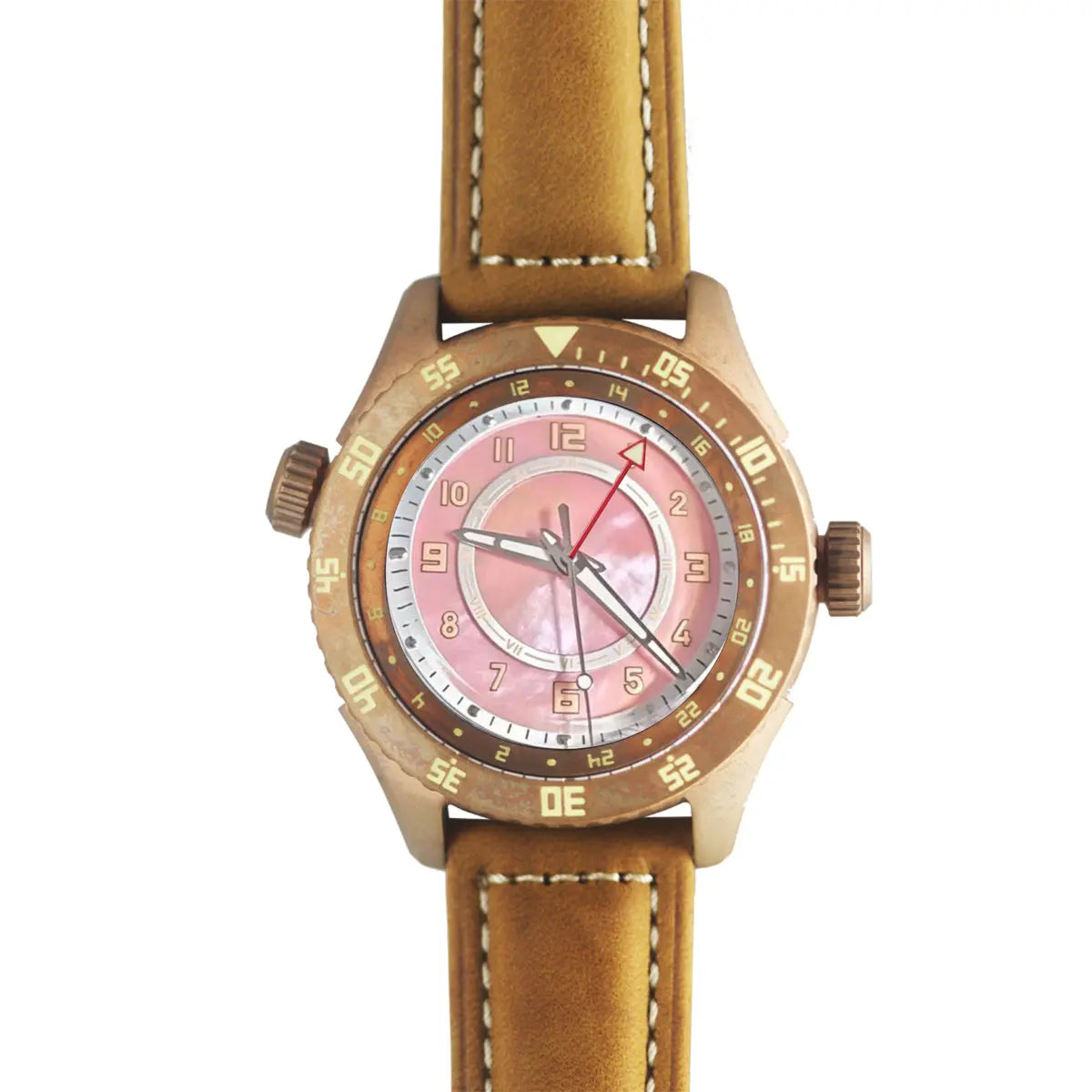 GMT Automatic mechanical stainless steel /bronze diving watch sidaxin
