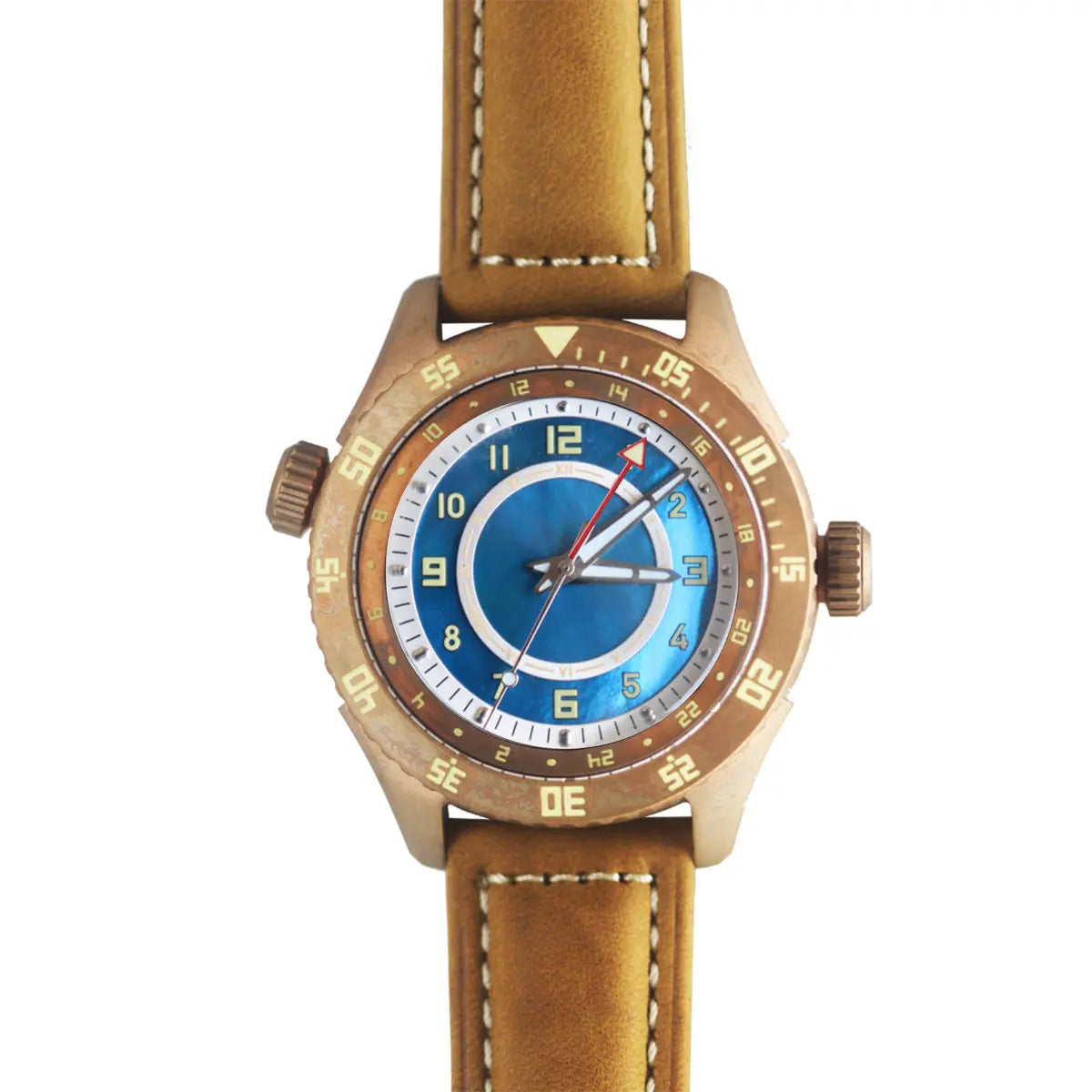 GMT Automatic mechanical stainless steel /bronze diving watch sidaxin