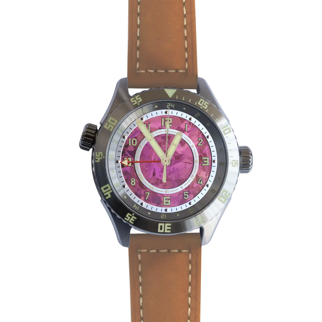 GMT Automatic mechanical stainless steel /bronze diving watch sidaxin