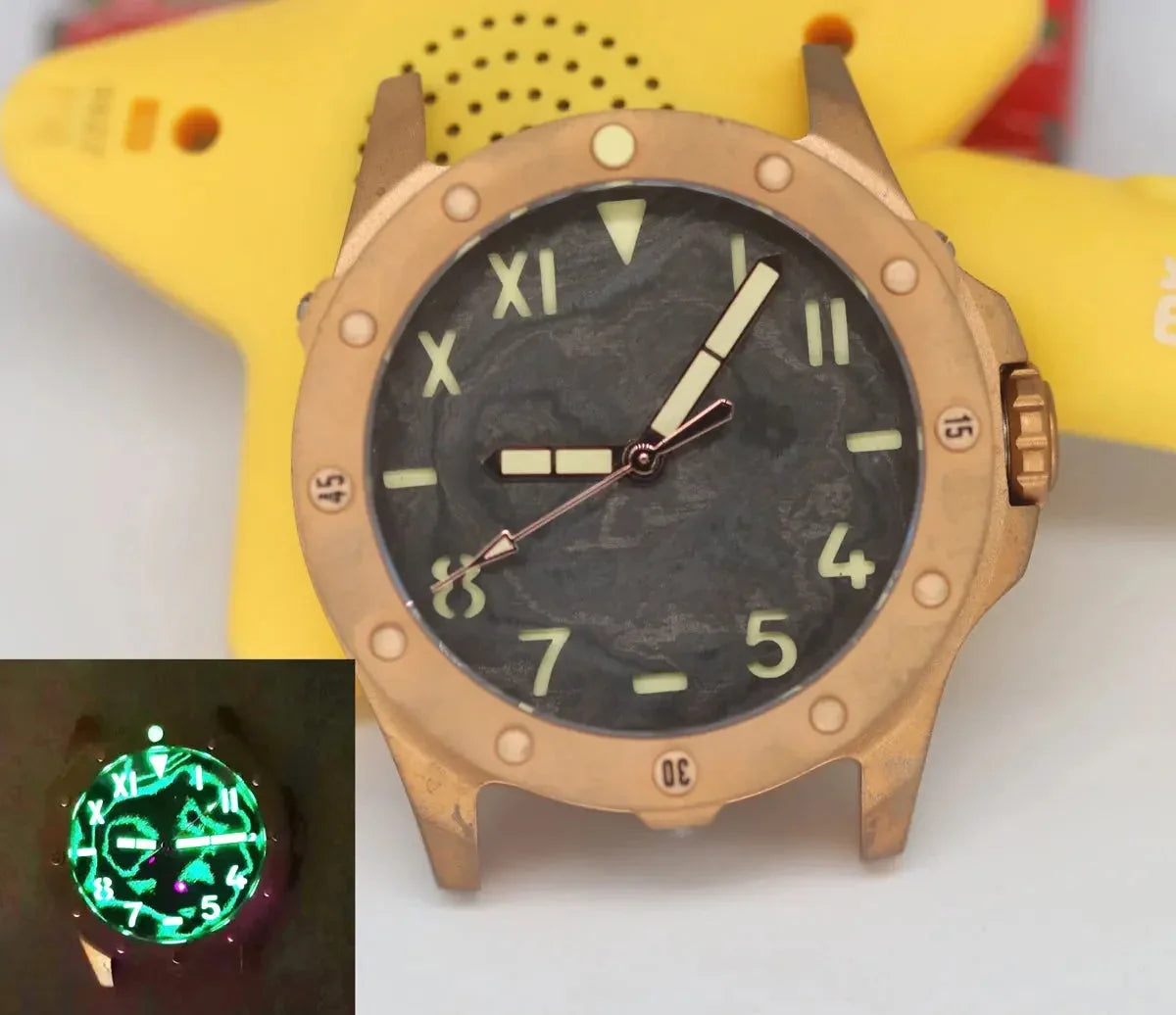 Automatic mechanical bronze/ Titanium diving watch sidaxin