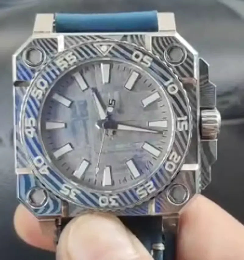 Automatic mechanical Damascus watch sidaxin