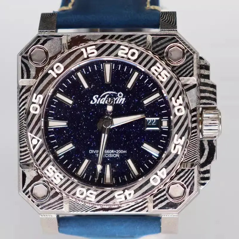 Automatic mechanical Damascus watch sidaxin