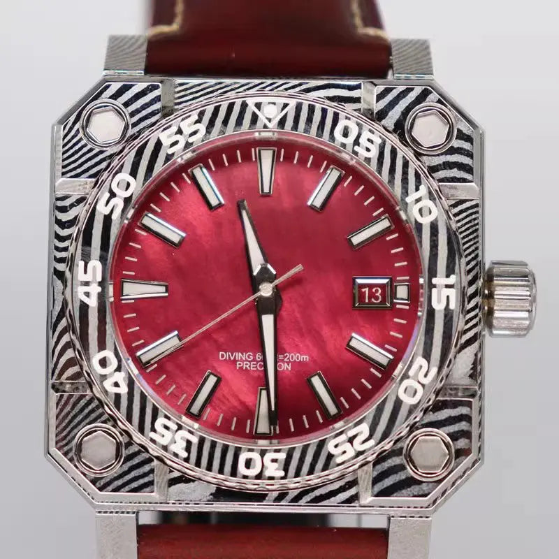 Automatic mechanical Damascus watch sidaxin