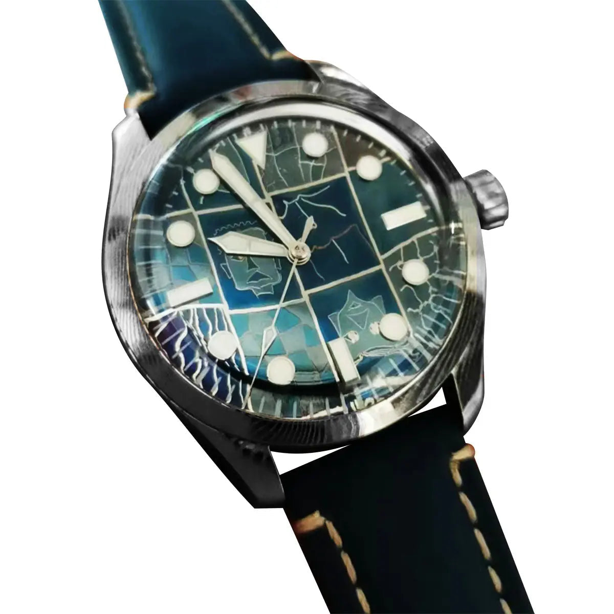 Automatic mechanical Damascus watch sidaxin