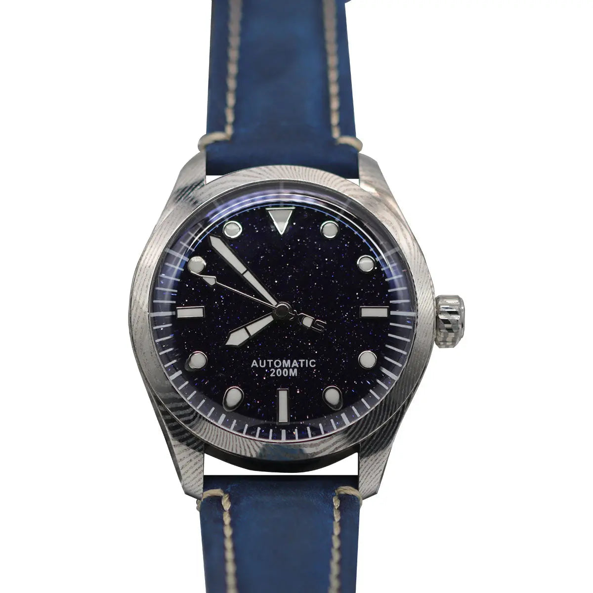 Automatic mechanical Damascus watch sidaxin