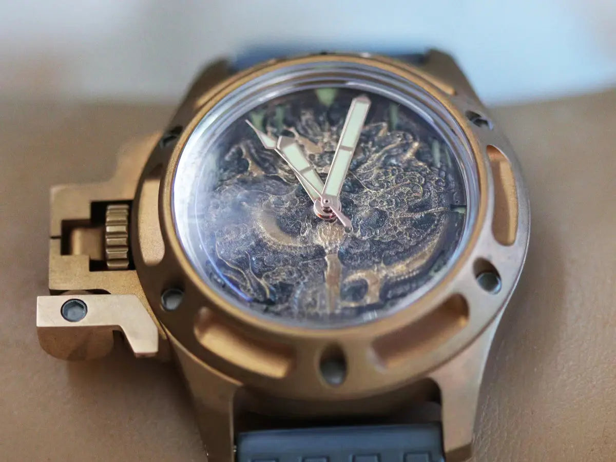 Automatic mechanical bronze/ Titanium/stainless steel diving watch sidaxin