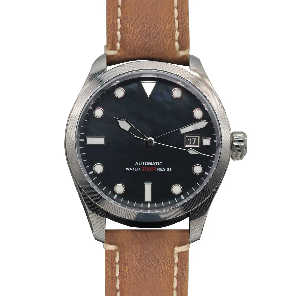 Automatic mechanical Damascus watch sidaxin